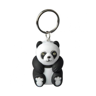 Брелок-ліхтарик Munkees Panda LED, black/white, Німеччина, Німеччина, Фонарики