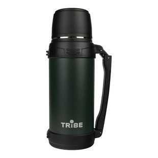 Термос Tribe Family Line 2.5 л T-DG-0002 Olive, olive, Термоси, Нержавіюча сталь, 2.5, Київ, Харків, Одеса, Днiпро, Запоріжжя, Львів, Кривий Ріг, Вінниця, Полтава, Чернігів, Черкаси, Суми, Хмельницький, Чернівці, Рівне