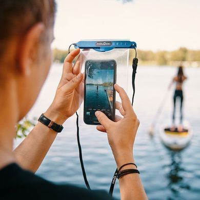 Гермочохол Fidlock Hermetic Dry Bag Medi S Blue, blue/ transp. transp./ black, Гермочехол