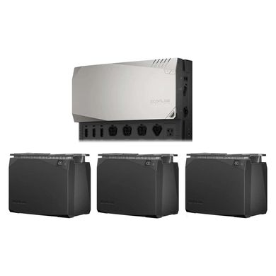 Комплект энергонезависимости EcoFlow Power Get Set Kit 6 kWh, black/white, Комплекты энергонезависимости