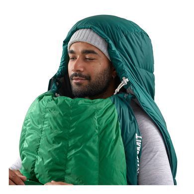 Спальний мішок Sea to Summit Ascent -1&deg;C Regular, Rain Forest Green, Regular, Спальник, Кокон, Універсальний, Пуховий, Трисезонні, Left, 782, Київ, Харків, Одеса, Днiпро, Запоріжжя, Львів, Кривий Ріг, Вінниця, Полтава, Чернігів, Черкаси, Суми, Хмельницький, Чернівці, Рівне