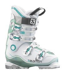 Гірськолижні черевики Salomon X Pro 90, Cold Sea/White, 23.5, Для жінок, Черевики для лиж