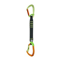 Відтяжка з карабінами Climbing Technology Nimble Pro Set NY 22 cm, orange/green