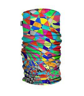 Головний убір H. A. D. Printed Fleece Tube Kids Kino, Multi color, One size, Для дітей та підлітків, Універсальні головні убори, Німеччина, Німеччина