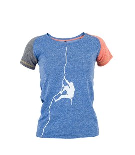 Футболка Milo Kindi Lady, Blue/grey/red, Для жінок, L, Футболки