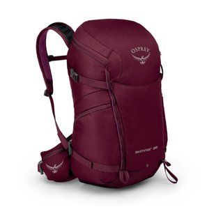 Рюкзак Osprey Skimmer 28, Plum red, Для жінок, Міські рюкзаки, Без клапана, One size, 28, 840, Київ, Харків, Одеса, Днiпро, Запоріжжя, Львів, Кривий Ріг, Вінниця, Полтава, Чернігів, Черкаси, Суми, Хмельницький, Чернівці, Рівне