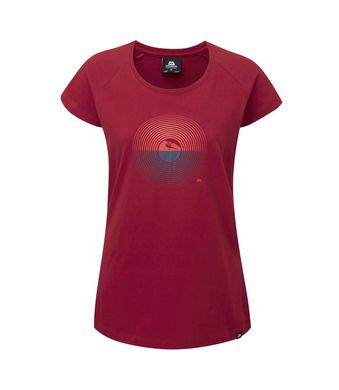 Футболка Mountain Equipment Prism Tee Wmns, Henna, Для жінок, S, Футболки, Китай, Великобританія