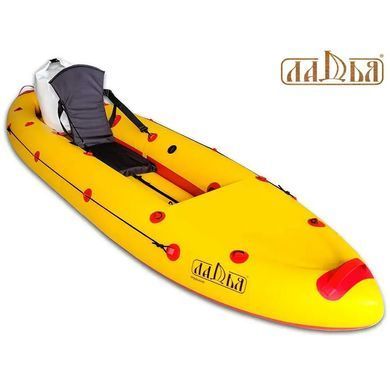 Байдарка надувная Ладья Турист LB-300Y Comfort, Yellow-Red