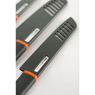 Комплект ножів GSI Outdoors Santoku Knife Set, silver, Столові прибори, Нержавіюча сталь, США, США, Київ, Харків, Одеса, Днiпро, Запоріжжя, Львів, Кривий Ріг, Вінниця, Полтава, Чернігів, Черкаси, Суми, Хмельницький, Чернівці, Рівне