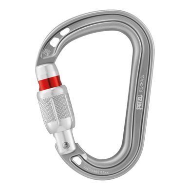 Карабин Petzl ROCHA Screw-Lock Light Gray, Light Gray