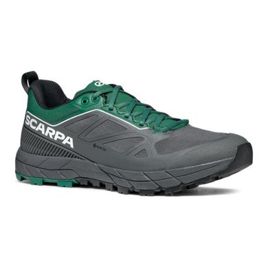 Кроссовки Scarpa Rapid GTX, Anthracite/Alpine Green, Трекинговые, Беговые, Для мужчин, 44, С мембраной, Киев, Харьков, Одесса, Днепр, Запорожье, Львов, Кривой Рог, Винница, Полтава, Чернигов, Черкассы, Сумы, Хмельницкий, Черновцы, Ровно, Италия