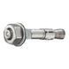 Шлямбурне вухо з анкером Petzl Coeur Bolt Stainless HCR 12 mm, silver