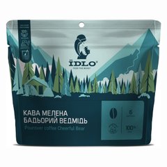 Кофе молотый ЇDLO Бадьорий ведмідь 6-в-1, blue, Напитки, Украина, Украина