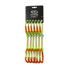 Комплект оттяжек Climbing Technology Nimble Evo Set NY 12 cm - 6 шт, orange/green