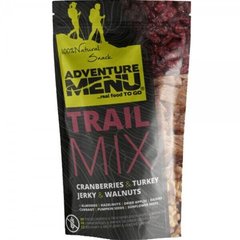 Суміш з в'яленої індички і сухофруктів Adventure Menu Trail Mix-Turkey / Cranberries / Walnut 50g, Multi color, Снеки