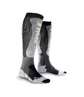 Носки X-Socks Skiing Light XXL Cuff, anthracite/black, 42-44, Универсальные, Горнолыжные, Комбинированные