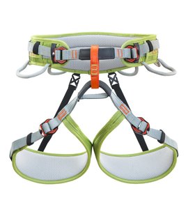 Страхувальна система Climbing Technology Ascent, grey/green, XS-S, Нижня обв'язка, Універсальні, Спортивні страхувальні системи, Київ, Харків, Одеса, Днiпро, Запоріжжя, Львів, Кривий Ріг, Вінниця, Полтава, Чернігів, Черкаси, Суми, Хмельницький, Чернівці, Рівне, Італія, Італія