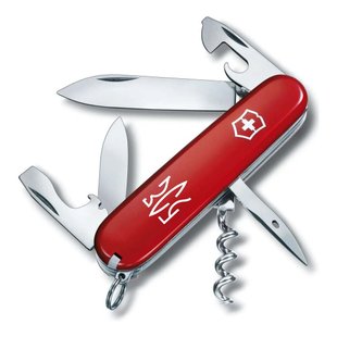 Нож складной Victorinox Spartan Ukraine 1.3603_T0390u, red, Швейцарский нож