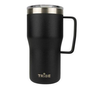Термочашка Tribe Travel Mug 600мл T-FA-0034 Black, black, Термокружки, Нержавеющая сталь, 0.6, Киев, Харьков, Одесса, Днепр, Запорожье, Львов, Кривой Рог, Винница, Полтава, Чернигов, Черкассы, Сумы, Хмельницкий, Черновцы, Ровно