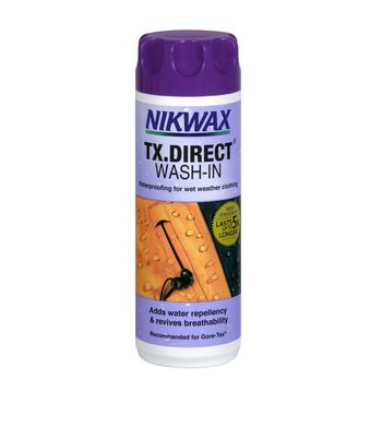 Просочення для мембран Nikwax TX. Direct Wash-in 300ml, purple, Засоби для просочення, Для одягу, Для мембран, Великобританія, Великобританія