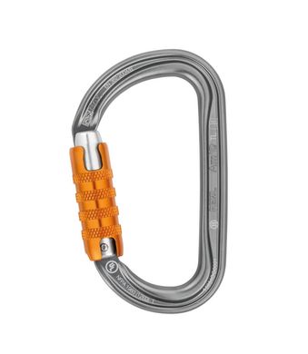 Карабін Petzl Am'D Triact-Lock, grey/orange
