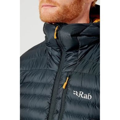 Куртка Rab Microlight Alpine Jacket Black, black, Для чоловіків, L, Без мембрани