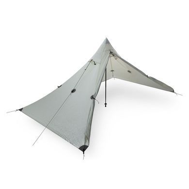 Намет Liteway PYRAOMM SOLO TARP ULTRA 1P Desert Sage, Desert Sage, Намети, Для походів: піших та гірських, Ультралегкі, 448, Одномісні, Без тамбура, 1