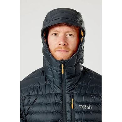 Куртка Rab Microlight Alpine Jacket Black, black, Для чоловіків, L, Без мембрани