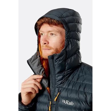 Куртка Rab Microlight Alpine Jacket Black, black, Для чоловіків, L, Без мембрани