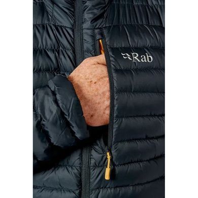 Куртка Rab Microlight Alpine Jacket Black, black, Для чоловіків, L, Без мембрани