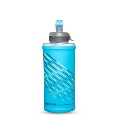 М'яка пляшка для бігу HydraPak SkyFlask&trade; Speed 500ml, Malibu Blue, М'які фляги, Харчовий силікон, 0.5, США, Київ, Харків, Одеса, Днiпро, Запоріжжя, Львів, Кривий Ріг, Вінниця, Полтава, Чернігів, Черкаси, Суми, Хмельницький, Чернівці, Рівне