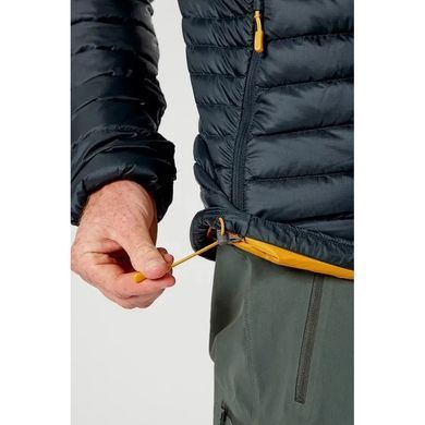 Куртка Rab Microlight Alpine Jacket Black, black, Для чоловіків, L, Без мембрани