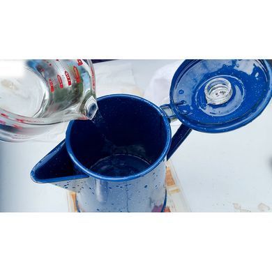 Перколятор эмалированный GSI Outdoors 8 Сup Percolator Blue, blue, Кофеварки, Эмалированная сталь, Киев, Харьков, Одесса, Днепр, Запорожье, Львов, Кривой Рог, Винница, Полтава, Чернигов, Черкассы, Сумы, Хмельницкий, Черновцы, Ровно