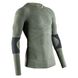 Термокофта X-Bionic X-PLORER Energizer 4.0 Men's Trekking Long Sleeve Shirt, olive green/anthracite, L, Для чоловіків, Кофти, Синтетична, Для активного відпочинку, Італія, Швейцарія