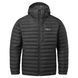 Куртка Rab Microlight Alpine Jacket Black, black, Для чоловіків, L, Без мембрани