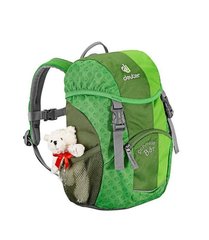 Рюкзак Deuter Schmusebar, Kiwi, Для дітей та підлітків, Дитячі рюкзаки, З клапаном, One size, 8, 290, В'єтнам, Німеччина