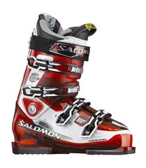 Горнолыжные ботинки Salomon Impact 100 CS, Red translucent/White, 26.5, Для мужчин, Ботинки для лыж
