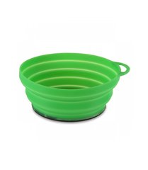 Тарелка Lifeventure Silicone Ellipse Bowl, green, Тарелки, Пластик