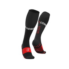 Гольфи Compressport Full Socks Run, black, Універсальні, Гольфы, Т1 (30-34 см)