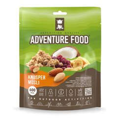 Сублимированная еда Adventure Food Knusper-Müsli Мюсли со снеками New Package, silver/green, Завтраки, Нидерланды, Нидерланды