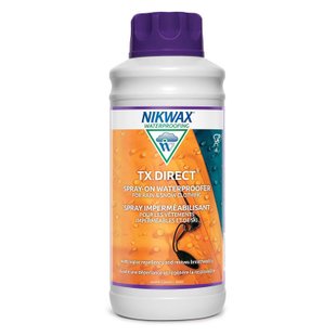 Просочення для мембран Nikwax TX. Direct Spray-on 1l, purple, Засоби для просочення, Для одягу, Для мембран, Великобританія, Великобританія