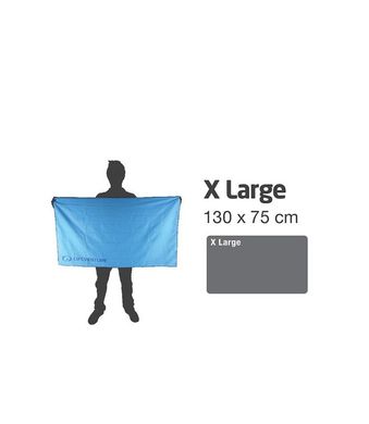 Полотенце Lifeventure Micro Fibre Comfort XL, blue, XL