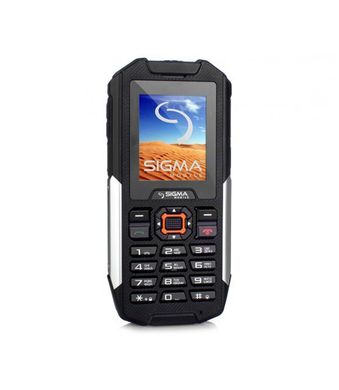 Захищений телефон Sigma mobile X-treme IT68, black