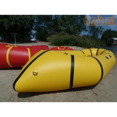 Пакрафт надувной Ладья LP-245-B Yellow, yellow-black
