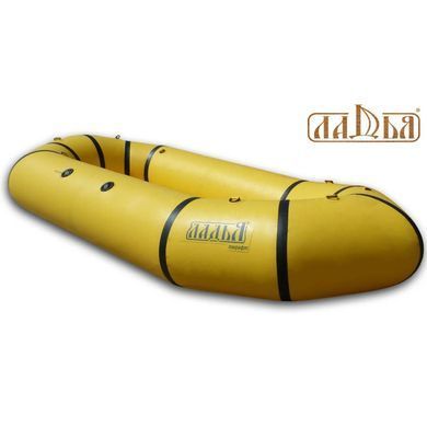 Пакрафт надувной Ладья LP-245-B Yellow, yellow-black