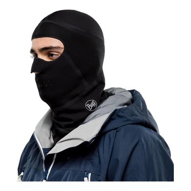 Балаклава Buff Cross Tech Balaclava Solid Black, solid black, L/XL, Унисекс, Балаклавы