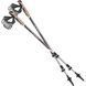 Палки для скандинавской ходьбы Leki Traveller Alu 90-130cm, black/silver, Для взрослых, Трехсекционные, Алюминиевый сплав, Для скандинавской ходьбы