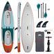 Надувний SUP-Kayak Aqua Marina Cascade Tandem 2-person 13&prime;2&prime;&prime; All-Around w/2-in-1 Paddle BT-24CATP, Teal/White, SUP, Універсальні, Прогулянковий, Київ, Харків, Одеса, Днiпро, Запоріжжя, Львів, Кривий Ріг, Вінниця, Полтава, Чернігів, Черкаси, Суми, Хмельницький, Чернівці, Рівне, Китай, Китай