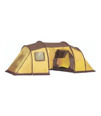 Палатка Salewa Midway VI, yellow, Палатки, Пятиместные и более, С тамбуром, 2, 4000, 5000, Алюминиевый сплав