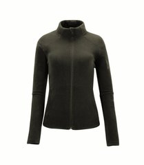 Кофта Salomon Full Zip Fleece W, black, M, Для женщин
